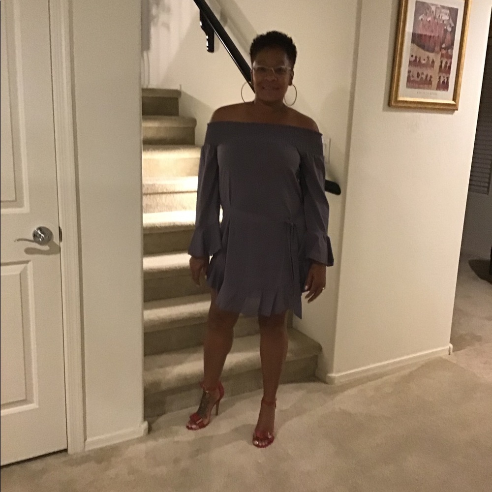 Mini Dress Off The Shoulder